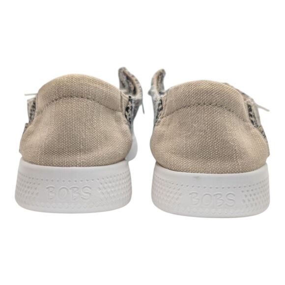 Bobs Skechers Skipper Textile Canvas Casual Comfort Boat Shoes Womens 7 Sneakers - Picture 6 of 11